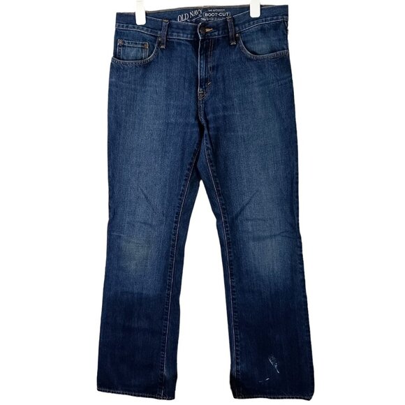 Old Navy Other - Old Navy Bootcut Jeans Mens 34x33 Blue Denim Vintage Y2K Classic Western Fit
